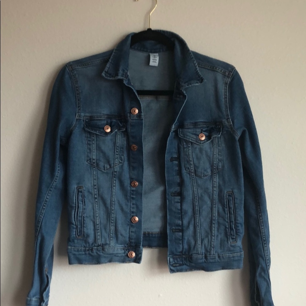 DEMIN JACKET. JEAN JACKET.